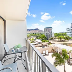 Diamond Head View Close To Waikiki With Parking Apartment